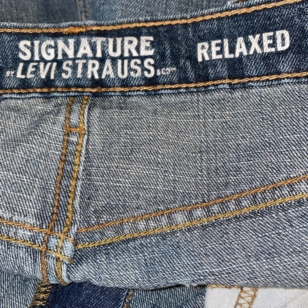 Levi's Strauss Signature Relaxed Fit Denim‎ Jeans Cowboy Western Men 38X30
